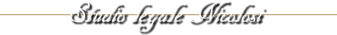 Studio Legale Nicolosi